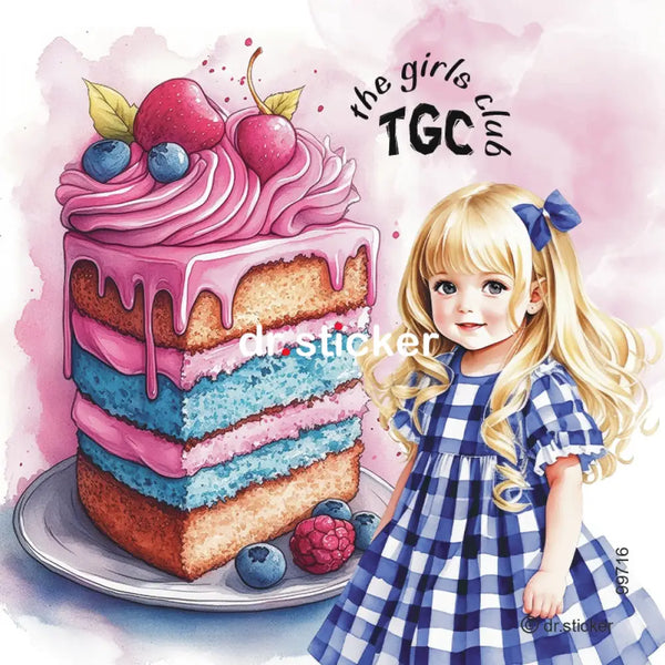 The Girls Club Pink And Blue Sweets #1 716