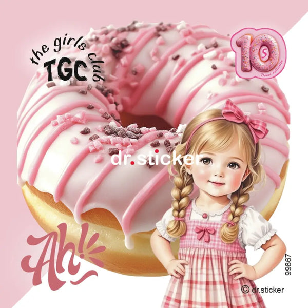 The Girls Club- Pink Perfect Donuts 5/10 867