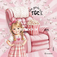 The Girls Club Pink Popcorn 898