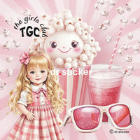 The Girls Club Pink Popcorn 898