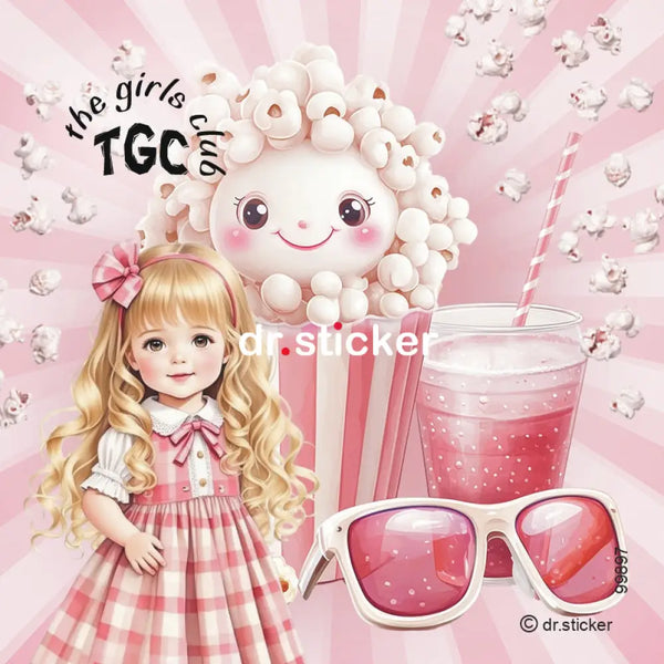 The Girls Club Pink Popcorn 898
