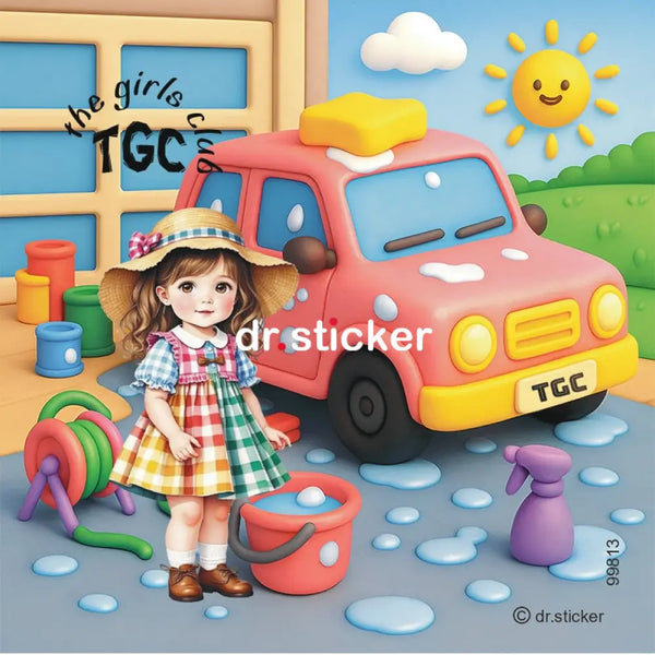 The Girls Club Play-doh Scenes 813