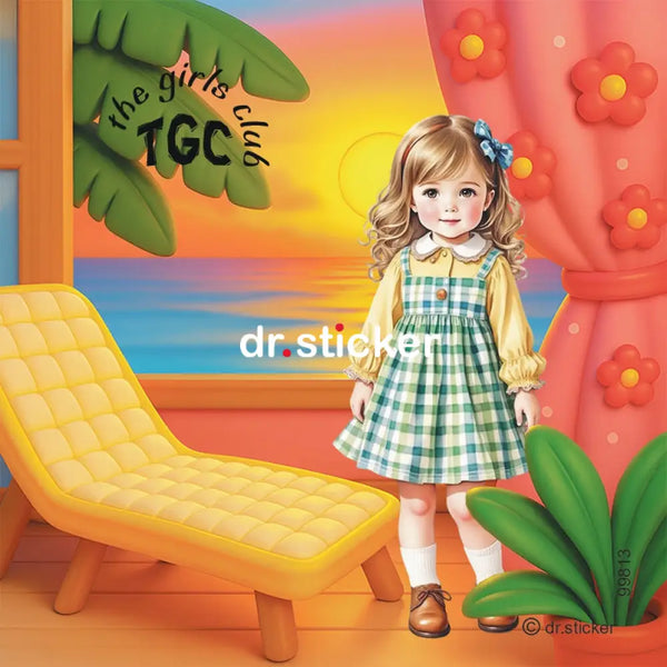 The Girls Club Play-doh Scenes 813