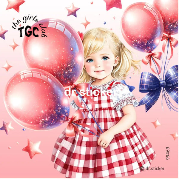 The Girls Club Primary Balloons 469