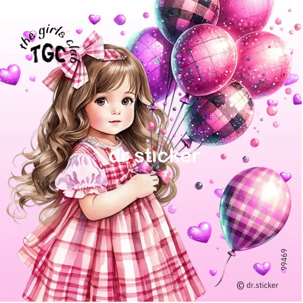 The Girls Club Primary Balloons 469