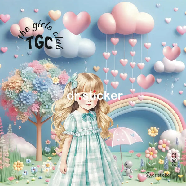 The Girls Club Raining Hearts 822