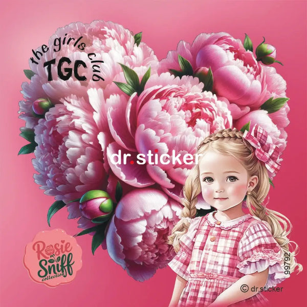 The Girls Club - Rosie Sniff 3-d Hearty Flowers 792