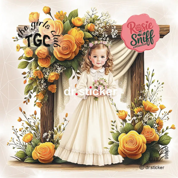 The Girls Club - Rosie Sniff Floral Wedding Canopy 860