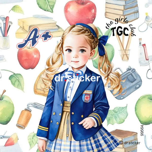 The Girls Club School Background 564