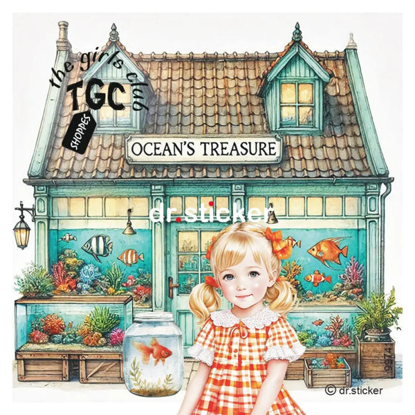 The Girls Club Shoppes-Aquarium 741