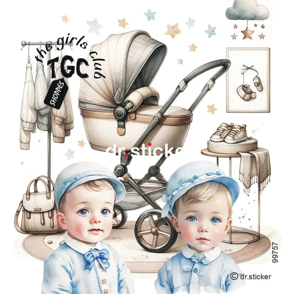 The Girls Club Shoppes- Blu Baby 757