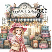 The Girls Club Shoppes- Luggage 775