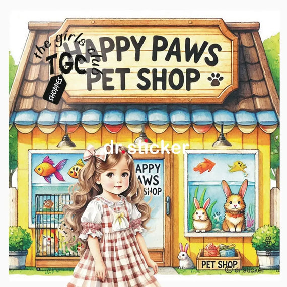 The Girls Club Shoppes- Pet Paws 748
