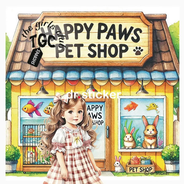 The Girls Club Shoppes- Pet Paws 748