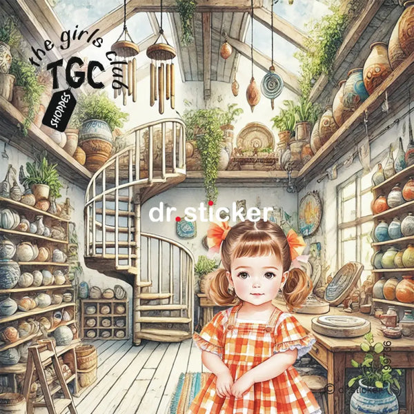 The Girls Club Shoppes-Pottery 736