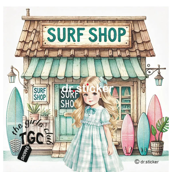 The Girls Club Shoppes- Surfing And Sailing 735