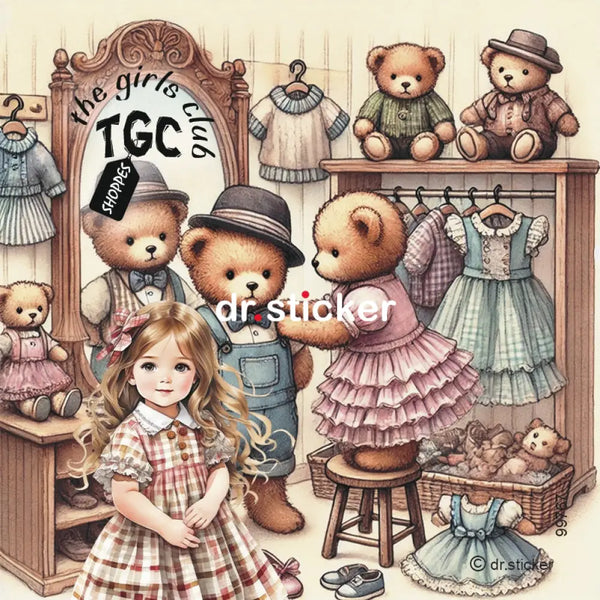 The Girls Club Shoppes- Teddy Bear 767