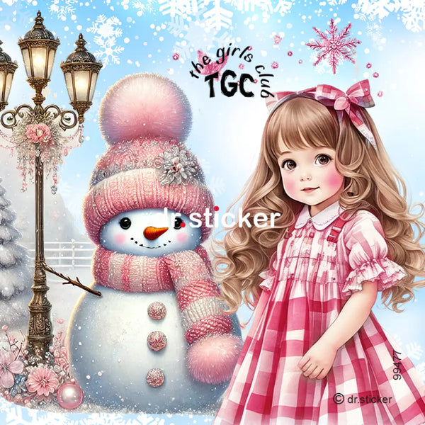 The Girls Club Snowman 477