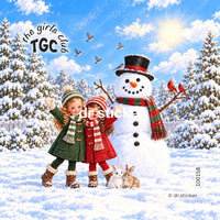 THE GIRLS CLUB-Snowman Winter Adventure - 100158