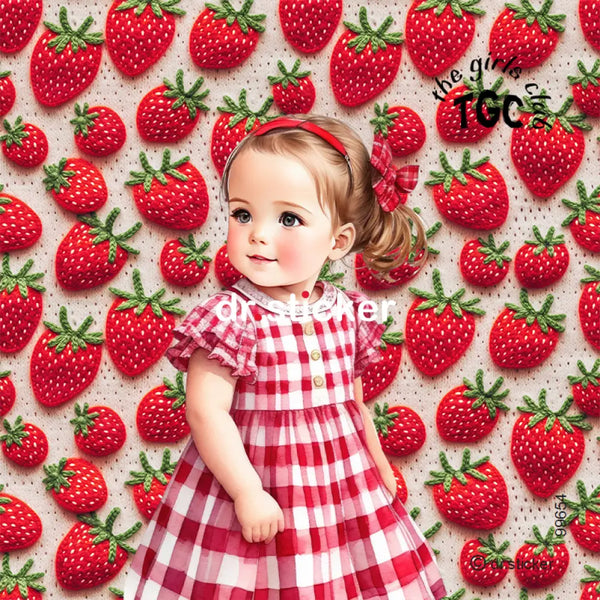 The Girls Club Strawberry Backgrounds 654