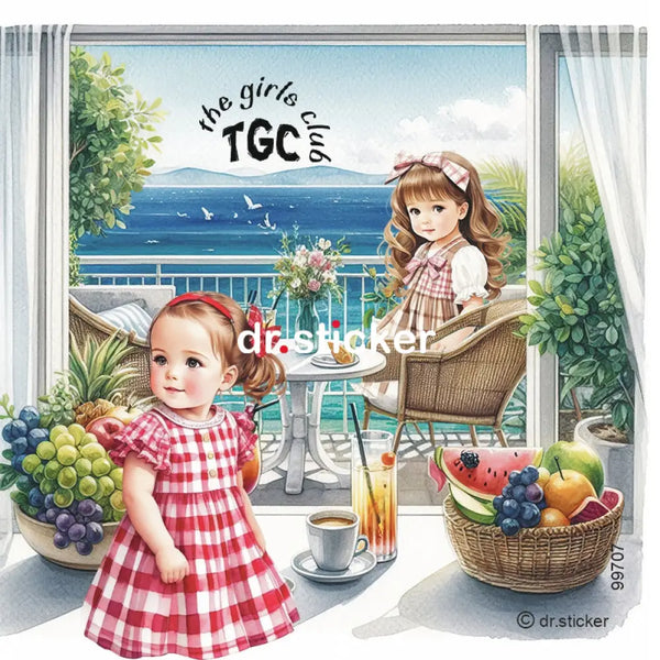 The Girls Club Summer Window View 707