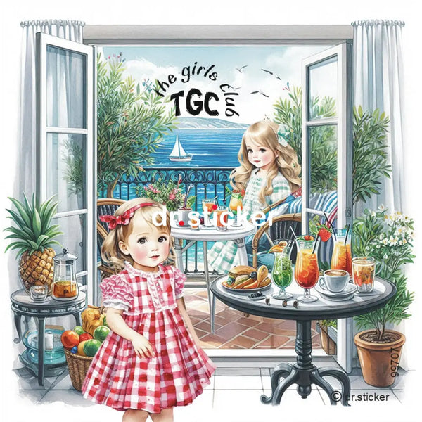 The Girls Club Summer Window View 707