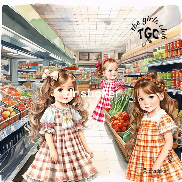 The Girls Club Supermarket Shopping 531