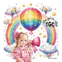 The Girls Club Transparent Animiated Rainbows - 916