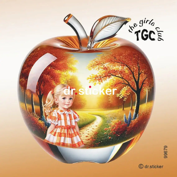 The Girls Club Transparent Apple 99715