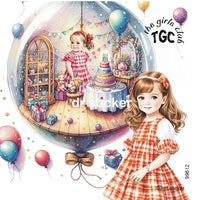 The Girls Club Transparent Balloons 612