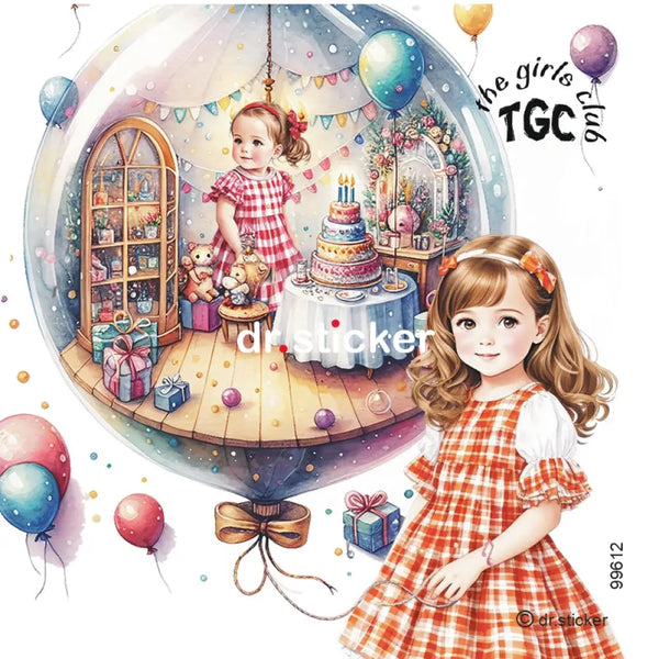 The Girls Club Transparent Balloons 612