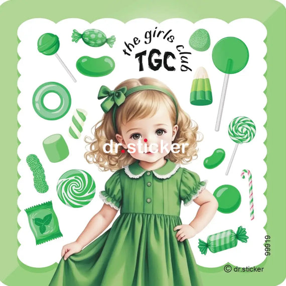 The GIrls Club Transparent Colored Treats - 919