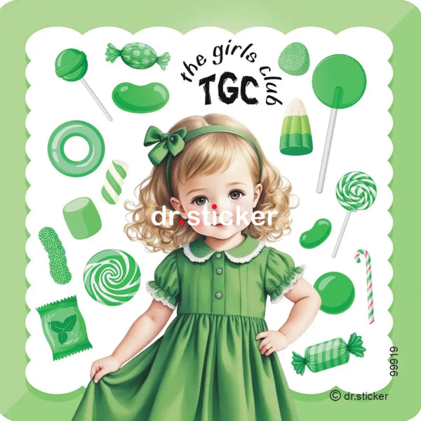 The GIrls Club Transparent Colored Treats - 919