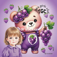 The Girls Club Transparent Fruit Bear - 923