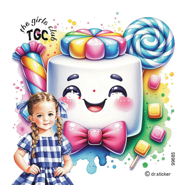 The Girls Club Transparent Giant Sweets 685