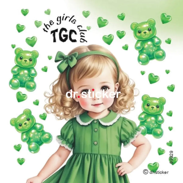 The Girls Club Transparent Gummy Bears - 929