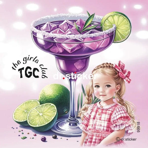 The Girls Club Transparent Margarita Shot Cups - 918