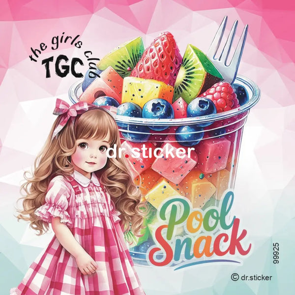 The Girls Club Transparent Pool Snacks - 925