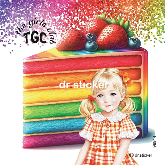 The Girls Club Transparent Rainbow Desserts - 914