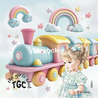 The Girls Club Transparent Rainbow Nursery - 921