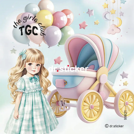 The Girls Club Transparent Rainbow Nursery - 921
