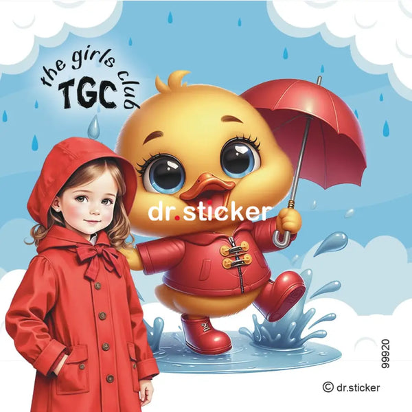 The Girls Club Transparent Rainy Duck Day - 920