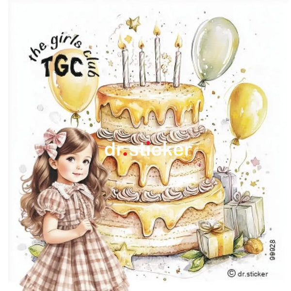 The Girls Club Transparent Teired Cakes - 928