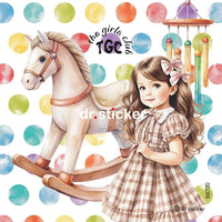 The Girls Club Transparent Wooden Toys 700