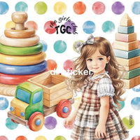 The Girls Club Transparent Wooden Toys 700