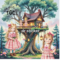 The Girls Club Treehouse In Woods 899