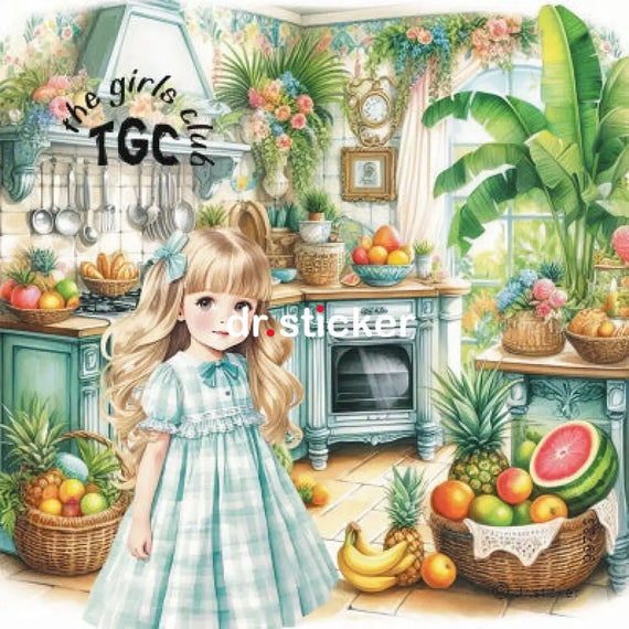 The Girls Club Tropical Kitchen 723