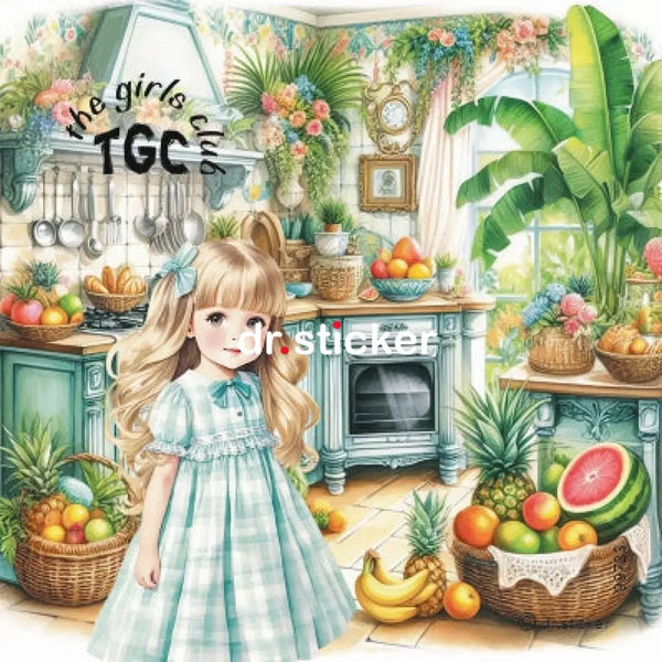 The Girls Club Tropical Kitchen 723