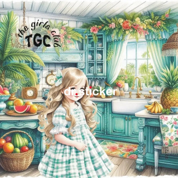 The Girls Club Tropical Kitchen 723