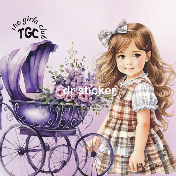 The Girls Club vintage stroller 396